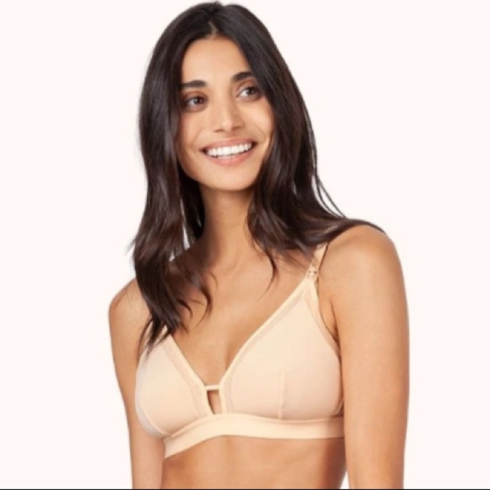 LIVELY The Mesh Trim Maternity Bralette